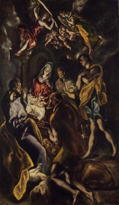 The Adoration of the Shepherds by El Greco